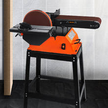 Lijadora de correa abrasiva multifuncional 6X10, lijadora de mesa para carpintería, lijadora de correa de Metal de PVC, herramienta de pulido angular 2024 - compra barato