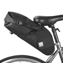 Bolsa impermeable para SILLÍN de bicicleta de 7L, bolsa para asiento trasero de bicicleta de gran capacidad, reflectante, accesorios para bicicleta 2024 - compra barato