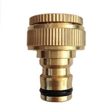 Zlinkj mangueira de jardim, conector de 1/4 "3/4", trava de mangueira de jardim em bronze, 1 peça 2024 - compre barato