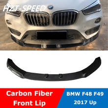 F48 автомобильный комплект кузова из углеродного волокна передний диффузор бампер спойлер для BMW X1 серии F49 изменить 2017 вверх 2024 - купить недорого