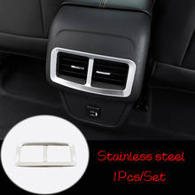 Stainless steel For Chevrolet Equinox 2017 2018 2019 Car Back Rear Air Condition outlet Vent frame Cover Trim Car accessories 2024 - buy cheap