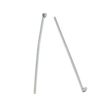 100pcs 304 Stainless Steel Flat Head Pin for DIY Jewelry Making 30mm 35mm 50mm Headpin Needle Earring Findings 2024 - buy cheap