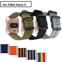 nlyon strap for Fitbit Versa 2 Lite Soft Nylon Replacement Wristband for Fitbit Versa Lite band Edition smart watch Accessories 2024 - buy cheap