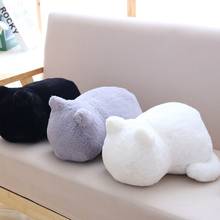cute plush Cat shape cushions pillow Back Shadow Cat Filled animal pillow toys Kids Gift Home Decor For Christmas new year 2024 - buy cheap