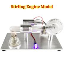 Hot Air Stirling Engine Experiment Model Power Geerator Motnor Educational Physic Steam Scientific Teacching Toy For children 2024 - buy cheap