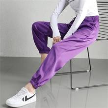 Free shipping 2020 women's new spring and summer casual trousers High waist loose large size thin section was thin bloomers 2024 - buy cheap