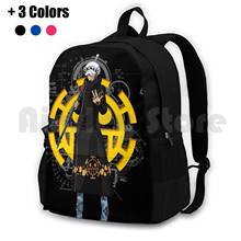 Trafalgar Law Outdoor Hiking Backpack Waterproof Camping Travel Onepiece Luffy Manga Anime Shambles Of Death Death Cartoons 2024 - buy cheap