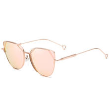 FONDYI Elegant Women Trendy Cat Eye Sunglasses 2020 Polarized Girls Fashion Sun Glasses UV400 Cute Shades Eyewear with Case 2024 - buy cheap