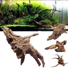 Wood Natural Trunk Driftwood Tree Aquarium Decoration Aquarium Fish Tank Plant Stump Ornament Landscape Decor 2024 - buy cheap