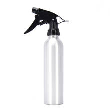 Garrafa de spray prateada/preta, alta qualidade, 1 peça, 250ml, de alumínio de alta qualidade, garrafa de água, gatilho, ferramenta de cabeleireiro para salões de beleza 2024 - compre barato