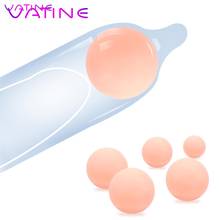 VATINE Intimate Goods Penis Extender Beads  Soft Head Attachment Normal Condom Sex Toys for Men Reusable Ball  Penis Enlargement 2024 - buy cheap