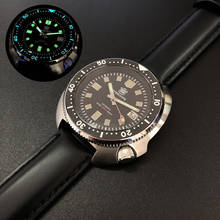 men automatic watch,STEELDIVE sport mens dive watches 200m waterproof mechanical wristwatch C3 luminous clock top luxury brand 2024 - buy cheap