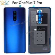 Cubierta trasera de la batería para OnePlus 7 Pro, piezas de repuesto con herramientas, 100%, funda original para oneplus 7 pro 2024 - compra barato