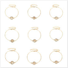 Hot Sale Style Hologram Bracelet Twelve Constellations Bracelet Golden Women Taurus Scorpio Creative Gifts Bracelets Accessorie 2024 - buy cheap
