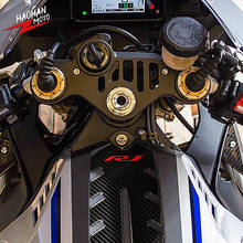 Передняя газовая крышка топливного бака мотоцикла для Yamaha YZF-R1 R1 2015-2017 3D 2024 - купить недорого