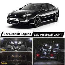 Luz LED Interior Canbus para techo de coche, luz de lectura de mapa de cúpula para Renault Laguna 2 II Mk2 3 III Mk3 Coupe, bombillas de coche 2024 - compra barato