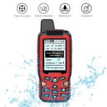 Medidor de área terrestre de mano, herramienta de medición con pantalla LCD de 2,4 pulgadas, telémetro láser, pista de navegación GPS 2024 - compra barato