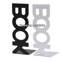 1 Pair Bookend Frame Lightweight Frame Bookends Frame Creative For Library School Book End Book Holder BOOK Letter Book Baffle 2024 - buy cheap