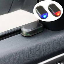 Lâmpada de alarme de segurança para carro, sistema de segurança com flash de aviso, energia solar, para mazda 2, 3, 5, 6, 8 2024 - compre barato