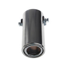 Universal Stainless Steel Car Rear Round Exhaust Pipe Tail Throat Muffler Tip 2024 - buy cheap
