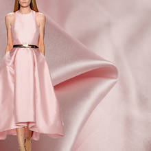 Красная Малина 24momme, розовый, блестящий, утолщенный 100% шелк, женская модель, одежда для шитья своими руками, бесплатная доставка 2024 - купить недорого