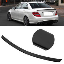 Trunk Lid Spoiler Glossy Black for AMG Style Fit for Mercedes-Benz C-Class W204 Sedan 2008-2014 car accessories 2024 - buy cheap