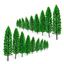 10pcs 1.9 - 6.3'' Train Scenery Landscape Building Sand Table Model Trees O 2024 - buy cheap