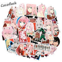 10/50pcs/set Anime Darling in the Fanxx Stickers Zero Two 002 Stickers For Luggage Motorcycle Guitar Laptop Suitcase Skateboard 2024 - buy cheap
