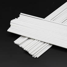 5*5MM White Round Stick ABS Plastic Model Toy Round Stick Length 50CM Sand Table DIY Diorama Landscape Architecture Train 50PCS 2024 - buy cheap