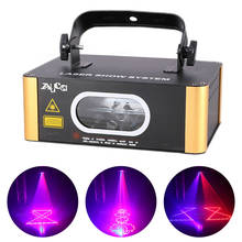 AUCD Single Len Red Blue Double Beam Scan Projector Laser Lights Disco DMX DJ Home Party Moving Ray Show Stage Lighting DJ-504RB 2024 - buy cheap