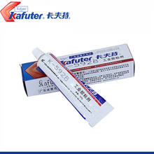 Kafuter 100g K-5928 Silicone sealant for ABS engineering plastic bonding adhesive RTV silicone rubber white 2024 - buy cheap