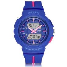 Fashion Digital Quartz women Sport watch Stopwatch Blue Dive electronic LED Lady watch Silicone Boys Girl wristwatch reloj mujer 2024 - buy cheap