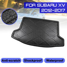 Tapete automotivo para subaru xv 2012 2013 2014 2015 2016 2017, capa traseira anti-lama 2024 - compre barato