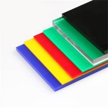 Glossy Acrylic Board Multicolor Translucent Plexiglas Plastic Sheet Organic Glass Polymethyl Methacrylate 2024 - buy cheap