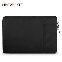 UPERFECT Laptop Sleeve Bag with Pocket for MacBook Air Pro Ratina 11.6/13.3/15.6 Inch Notebook Case Cover Dell HP 2024 - buy cheap