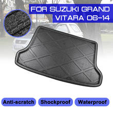 Car Carpet For Suzuki Grand Vitara 2006 2007 2008 2009 2010-2014 Rear Trunk Anti-mud Cover Floor Mat 2024 - buy cheap