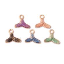 13*15MM 50Pcs Mix Colors KC Gold Color Alloy Pendants Jewelry Charms 2024 - buy cheap