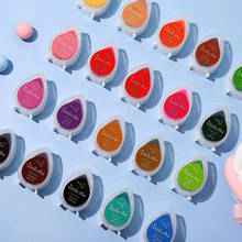Almohadilla de tinta de pigmento de rocío de brillo de gota de agua de 24 colores para decoración de álbum de fotos de álbum de recortes DIY 2024 - compra barato