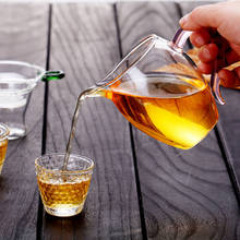 350ml bule de flor 4 cores do punho do copo, garrafa prática copo de chá da flor bule de vidro com infusor folha de chá chá chá ervas conjunto de chá 2024 - compre barato