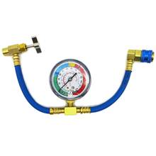 R134A Air Conditioner Fluoride Tube Quick Release Refrigerant Connector Cold Pressure Gauge Repair Tool Car Home Use 2024 - buy cheap