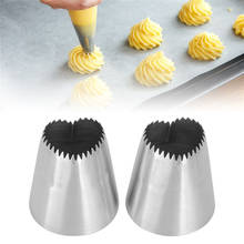 1PCS Romantic Heart-shape Icing Piping Nozzle DIY Cream Cookie Cupcake Stainless Steel Tips Kitchen Accessories Decoration Tools 2024 - buy cheap