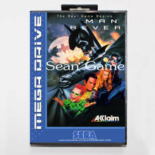 Elevata-tarjeta de juego de 16 bits para Sega Mega Drive, Ba man forever, cubierta con caja de venta al por menor 2024 - compra barato