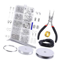 10 Grids/Box  Jewelry Findings Starter Kit Jewellery Beading Making Repair Tools Set Pliers Jewelry Tools 2024 - buy cheap