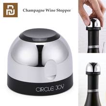 HOT Original Youpin Circle Joy Sparkling Wine Mini Champagne Stopper Rotary lock CJ-JS02 1 / box For Xiaomi Smart Home Kits 2024 - buy cheap