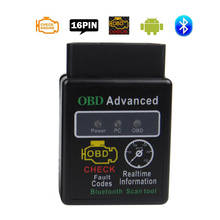 ELM327-escáner Bluetooth V1.5 OBD2 ELM 327 V 1,5 OBD, 2 herramientas de diagnóstico de coche PIC18F25K80, Chip que funciona con Android/PC para Protocolo OBDII 2024 - compra barato