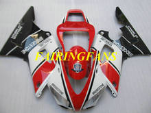 Motorcycle Fairing body kit for YAMAHA YZFR1 98 99 YZF R1 YZF1000 1998 1999 ABS White red Fairings bodywork+gifts YC25 2024 - buy cheap