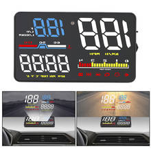 LEEPEE Digital Security Alarm HUD Display Windshield Screen Projector Speedometer OBD2 Diagnostic Tool Car Head Up Display 2024 - buy cheap