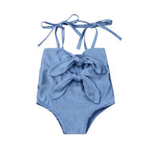 Baby Girls Kid One-Piece Swimsuit Swimwear Bikini Monokini Bathing Suit Beachwear Summer 2024 - buy cheap