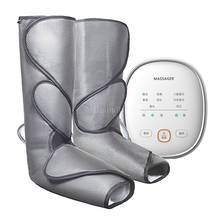 Masajeador de piernas por compresión de aire, masajeador de pies y pantorrillas con controlador de mano, masajeador de rodilla caliente 2024 - compra barato
