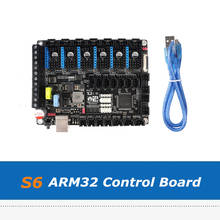 Novo controle de impressão 3d placa-mãe s6 32bit armed32 mainboard suporte 6x tmc drivers para peças de impressora 3d 2024 - compre barato